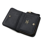 Louis Vuitton New Wave Gypt Compact Wallet Bifold Leather Noir Black — view 5