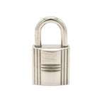 Hermes Cadena Padlock Key with Key Metal Silver — view 2