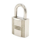 Hermes Cadena Padlock Key with Key Metal Silver — view 3