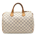 Louis Vuitton Damier Azur Speedy 30 Mini Boston Bag