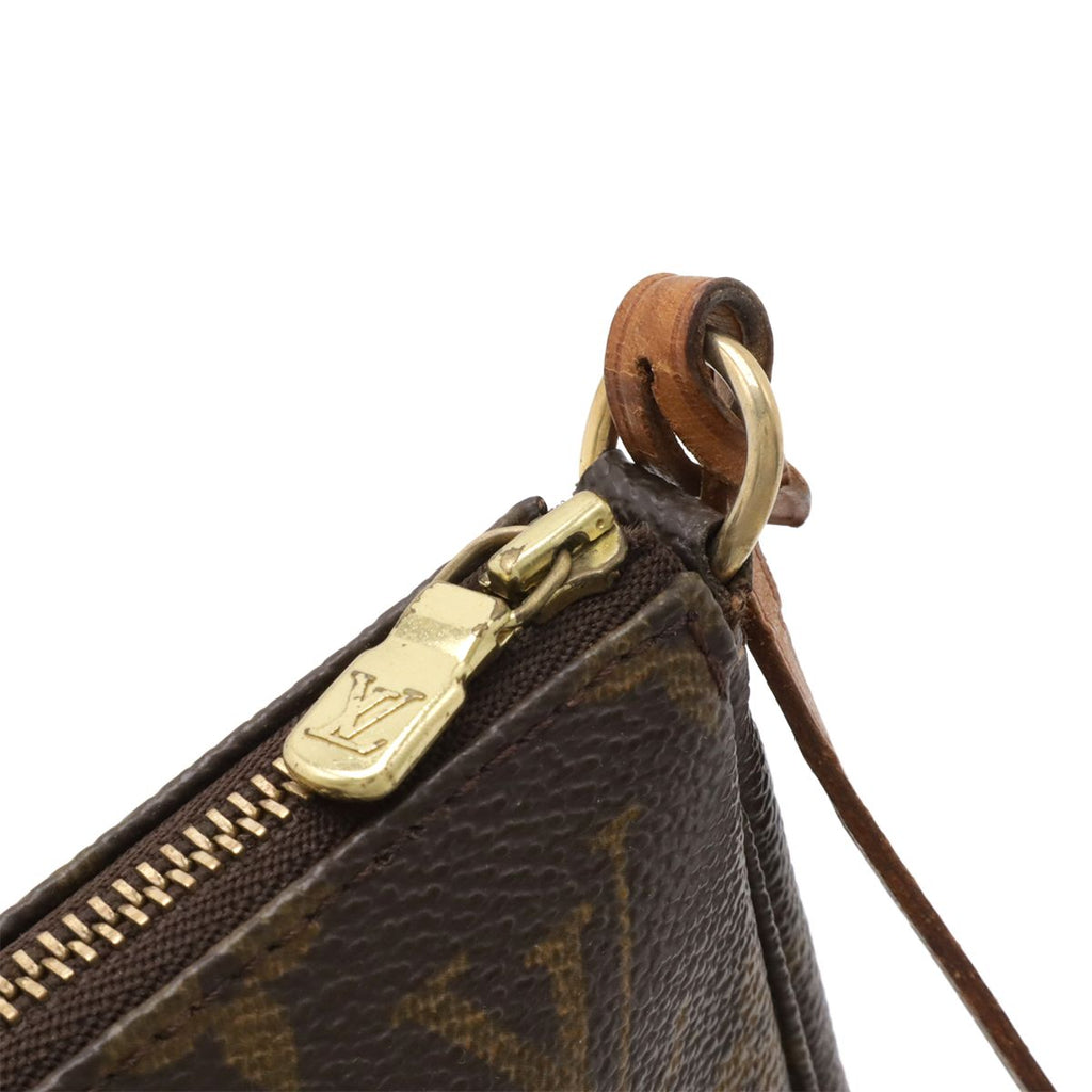 Louis Vuitton Monogram Pochette Pouch Handbag Party — view 4