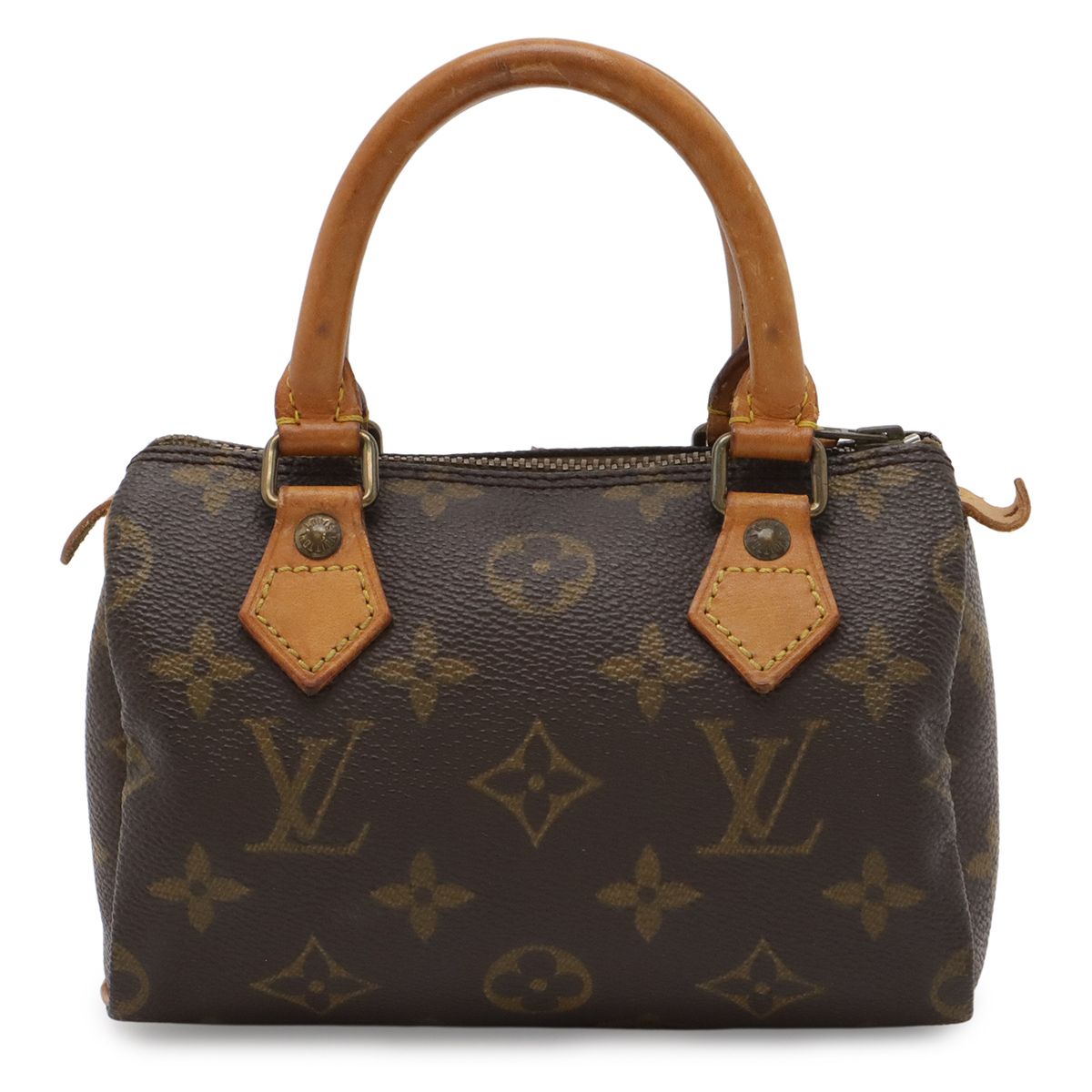 Louis Vuitton Monogram Mini Speedy Mini Bag Pouch Case