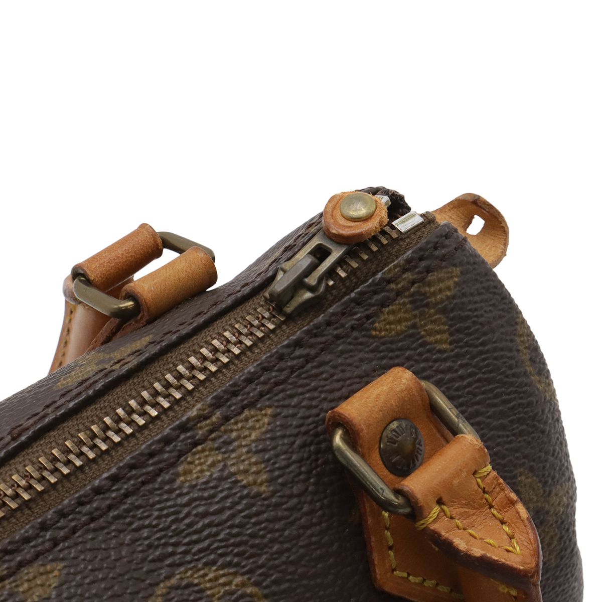 Louis Vuitton Monogram Mini Speedy Mini Bag Pouch Case — view 4