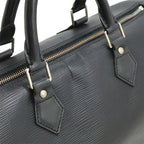 Louis Vuitton Epi Speedy 30 Mini Boston Bag Softepi Leather Noir Black Silver — view 7