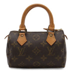 Louis Vuitton Monogram Mini Speedy Mini Bag Pouch Case