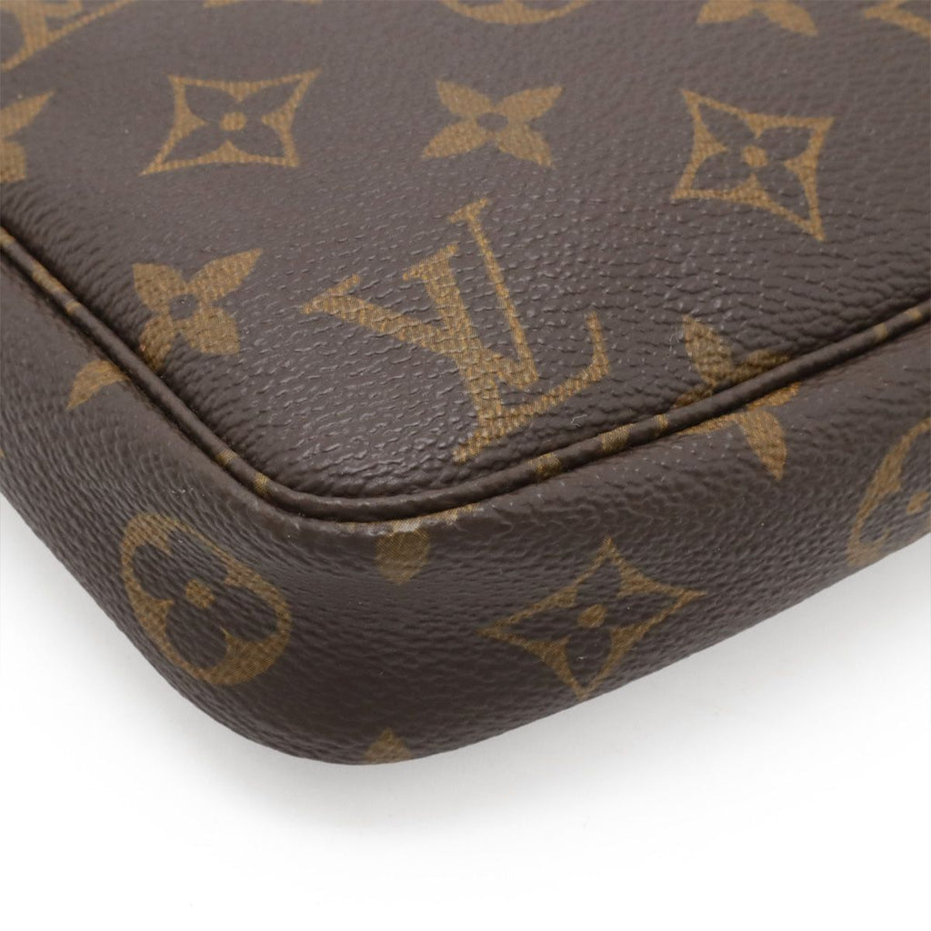 Louis Vuitton Monogram Pochette Shoulder Bag 2-Way Pouch — view 3