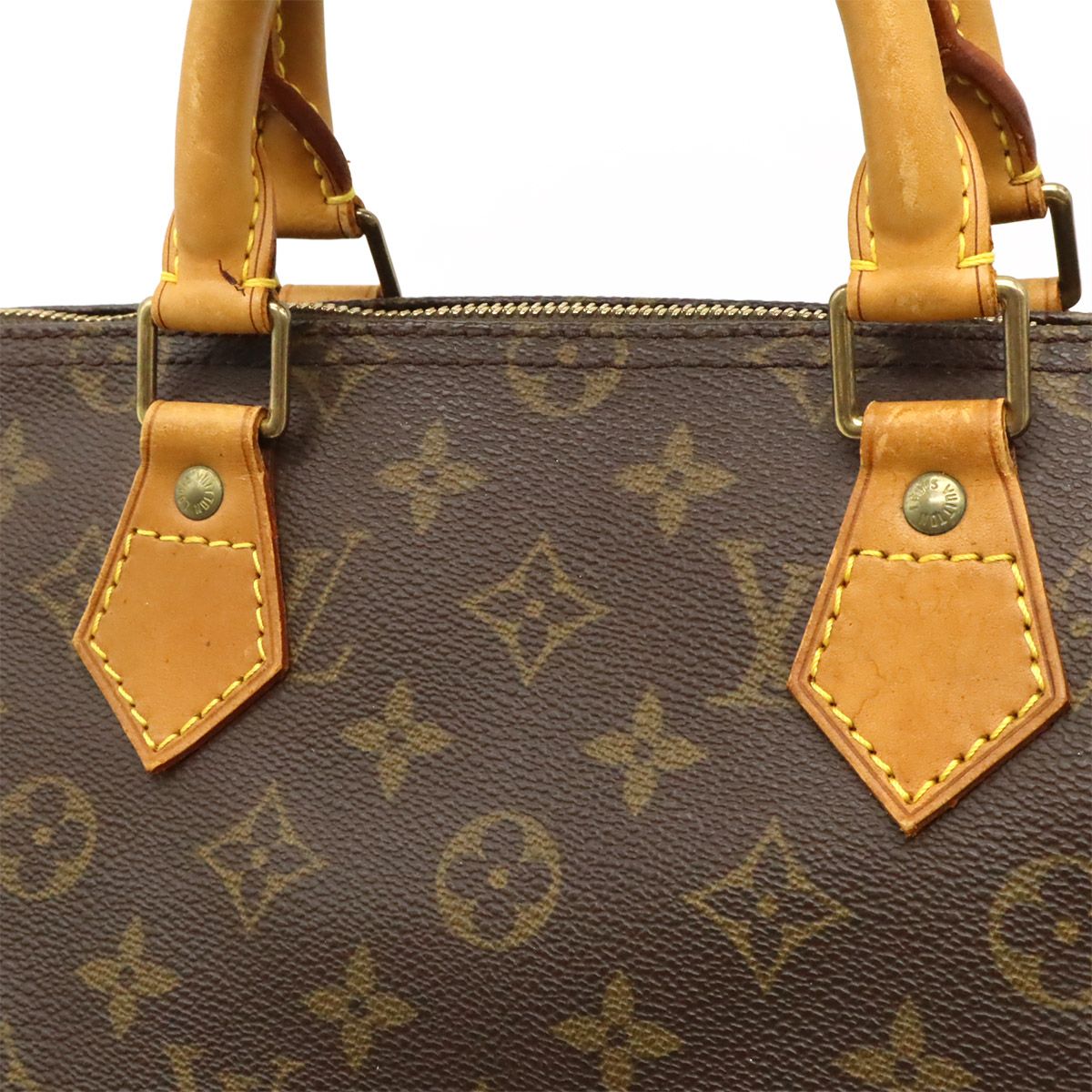 Louis Vuitton Monogram Speedy 35 Mini Boston Bag Travel Purse — view 7