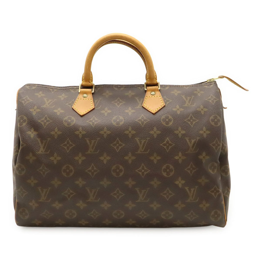 Louis Vuitton Monogram Speedy 35 Mini Boston Bag Travel Purse