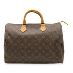 Louis Vuitton Monogram Speedy 35 Mini Boston Bag Travel Purse