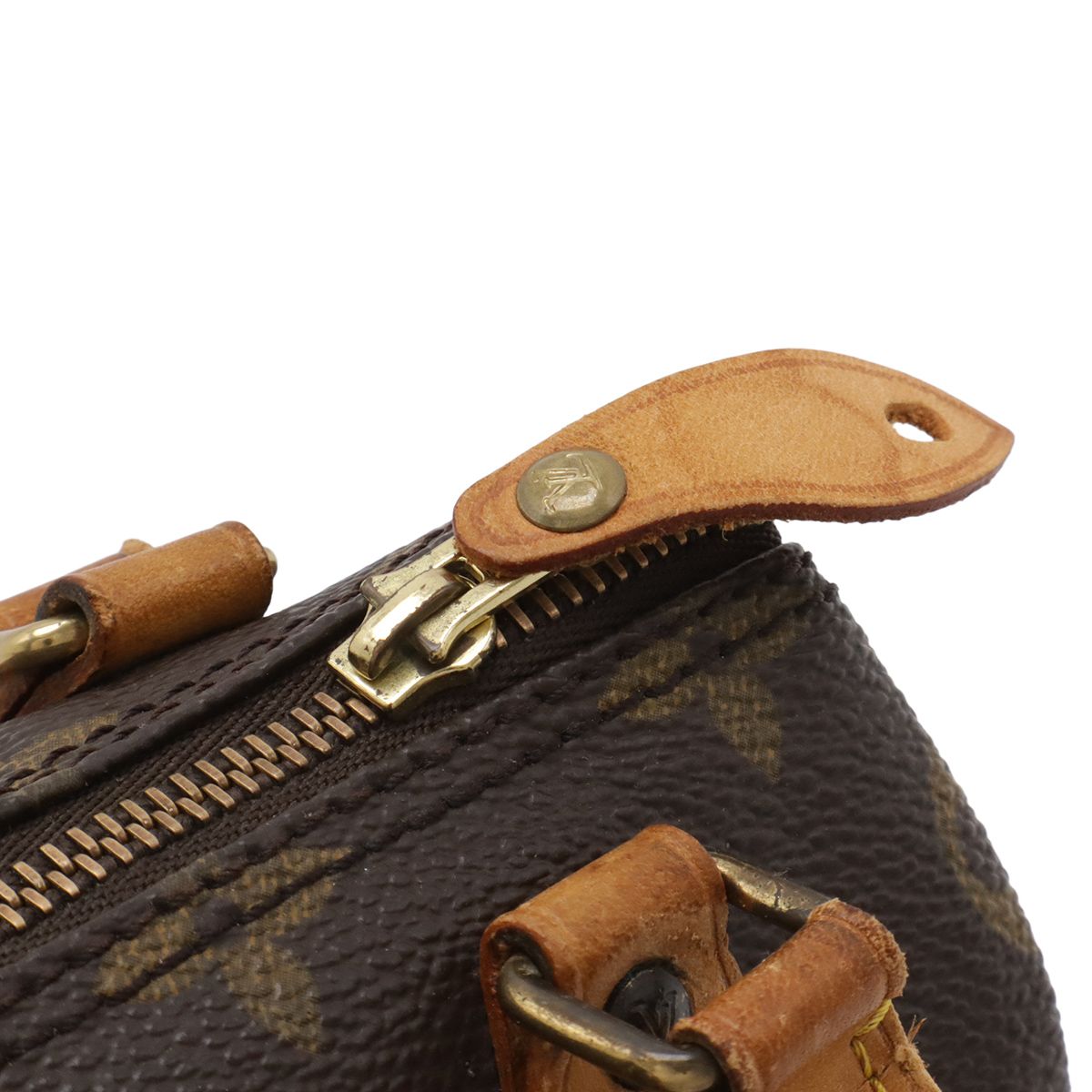 Louis Vuitton Monogram Mini Speedy Mini Bag Pouch Case — view 4