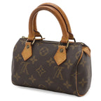 Louis Vuitton Monogram Mini Speedy Mini Bag Pouch Case — view 2