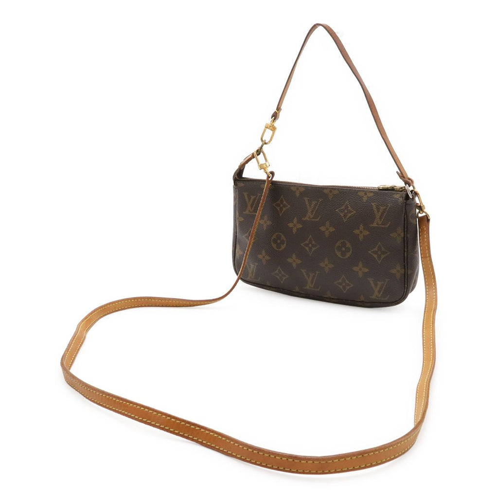 Louis Vuitton Monogram Pochette Pouch Handbag Party 2-Way — view 2