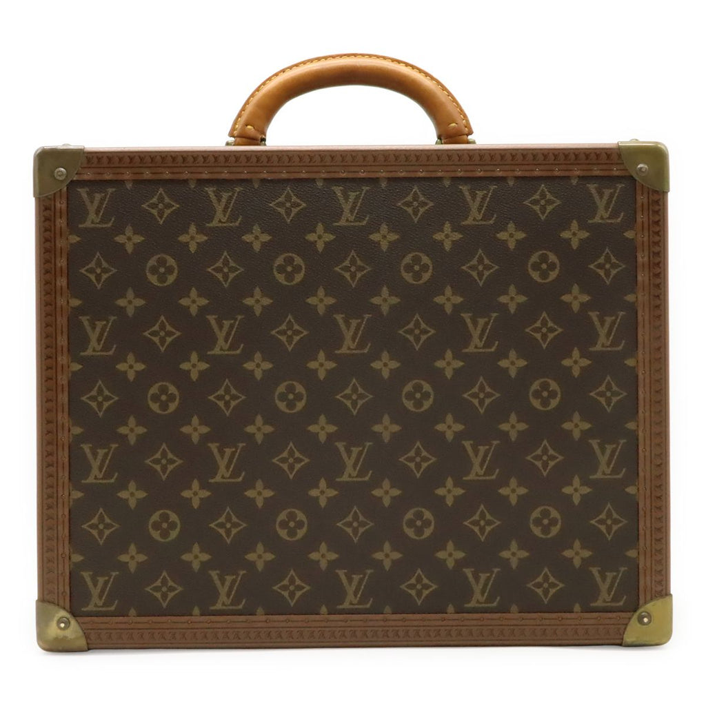 Louis Vuitton Monogram Coteville 40 Hard Case Attache Trunk Business Travel Bag