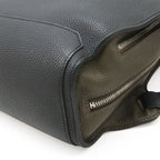 Hermes City 27 Backpack Taurillon Clemence Leather Black Vert Grease Silver — view 3