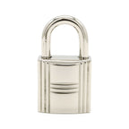 Hermes Cadena Padlock Key with Key Metal Silver — view 2