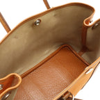Hermes Garden Party TPM Tote Toile Officier Leather Orange Silver — view 7