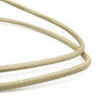 Chanel Camellia Logo Tote Shoulder Bag Leather Beige White Gold — view 4