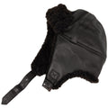 Louis Vuitton Flight Cap Sheepskin Hat Shearling Dark Brown