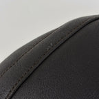 Louis Vuitton Flight Cap Sheepskin Hat Shearling Dark Brown — view 3
