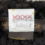 Louis Vuitton Flight Cap Sheepskin Hat Shearling Dark Brown — view 5