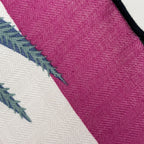 Hermes Carre Geant Cheval Masque Mask Scarf Cashmere Silk Fuchsia Multicolor — view 3