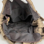 Loewe Nappa Aire Anagram Handbag Leather Gold — view 7