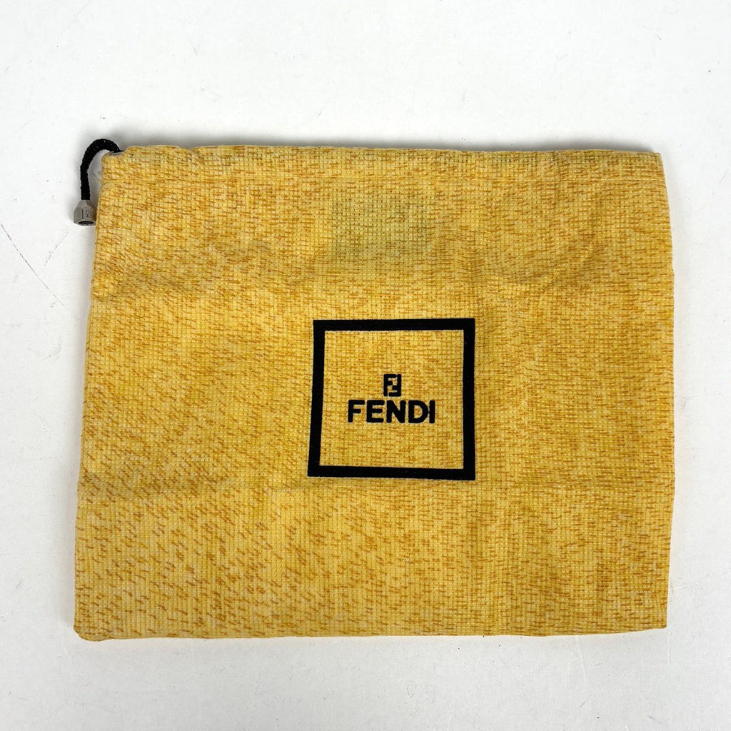 Fendi Zucca Pattern Mini Pouch Canvas Brown — view 8