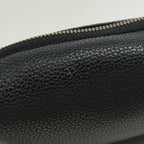 Gucci Logo Waist Bag Leather Black — view 4