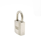 Hermes Cadena Padlock Key with Key Metal Silver — view 3