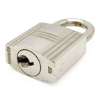 Hermes Cadena Padlock Key with Key Metal Silver — view 4
