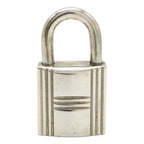 Hermes Cadena Padlock Key with Key Metal Silver — view 2