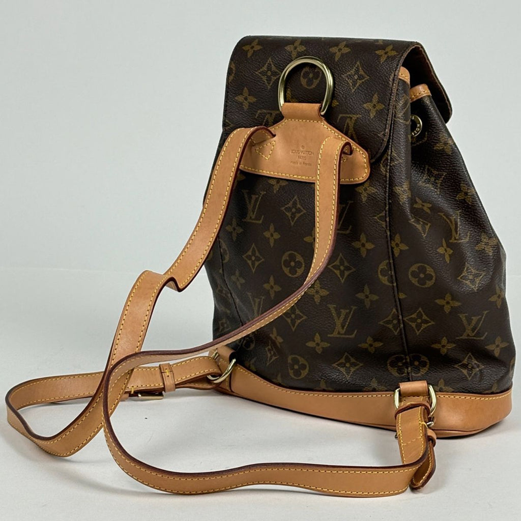 Louis Vuitton Montsouris MM Backpack Monogram Brown — view 2