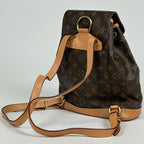 Louis Vuitton Montsouris MM Backpack Monogram Brown — view 2