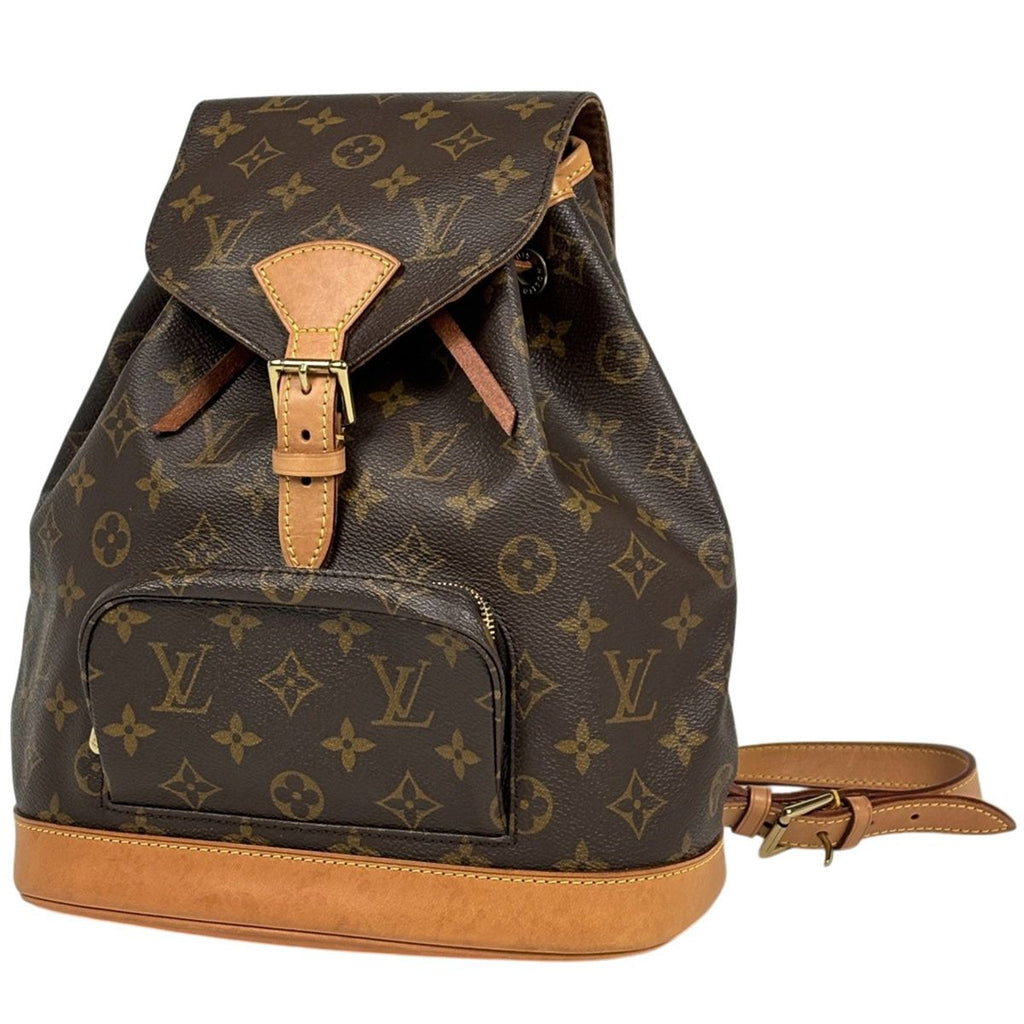 Louis Vuitton Montsouris MM Backpack Monogram Brown