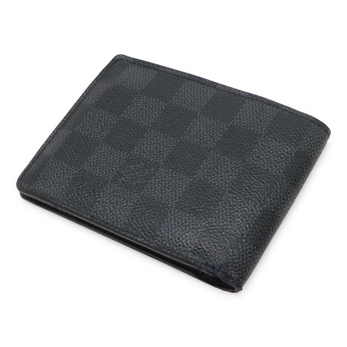 Louis Vuitton Damier Graphite Portefeuille Multiple Bifold Wallet Billfold — view 2