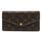 Louis Vuitton Monogram Portefeuille Sarah Bifold Wallet Rosevalerine Baby Pink