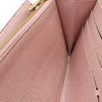 Louis Vuitton Monogram Portefeuille Sarah Bifold Wallet Rosevalerine Baby Pink — view 6