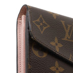 Louis Vuitton Monogram Portefeuille Sarah Bifold Wallet Rosevalerine Baby Pink — view 4