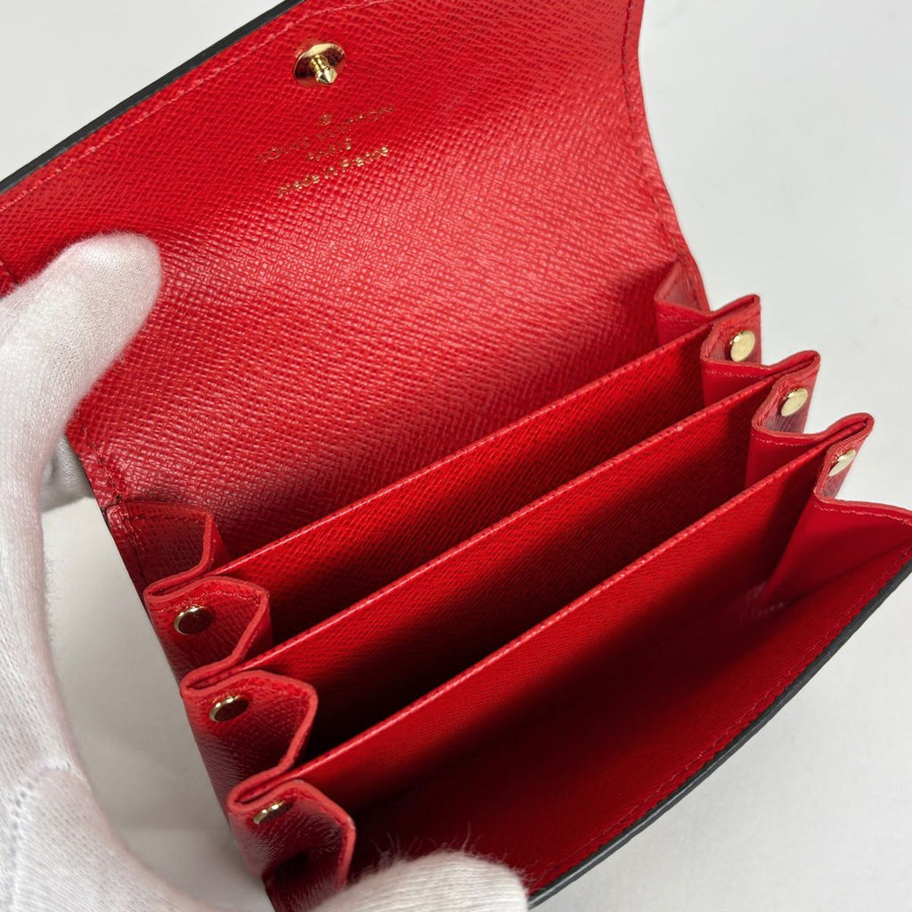 Louis Vuitton Multicult Sarah Card Case Monogram Brown Coquelicot — view 5