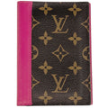 Louis Vuitton Couverture Passport NM Case Card Monogram Macassar Brown Pondicher