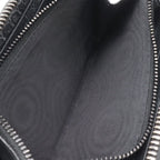 Saint Laurent Paris YSL Yves Zip Around Wallet Croco Leather Black — view 8