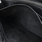 Saint Laurent Paris YSL Yves Zip Around Wallet Croco Leather Black — view 7