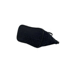 Fendi Zucchino Pattern Canvas Leather Shoulder Bag Pouch Black — view 8