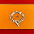 Hermes Chaine D'ancre GM 13 Pieces 925 Sterling Silver Bracelet Chain