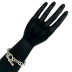 Hermes Chaine D'ancre GM 13 Pieces 925 Sterling Silver Bracelet Chain — view 2