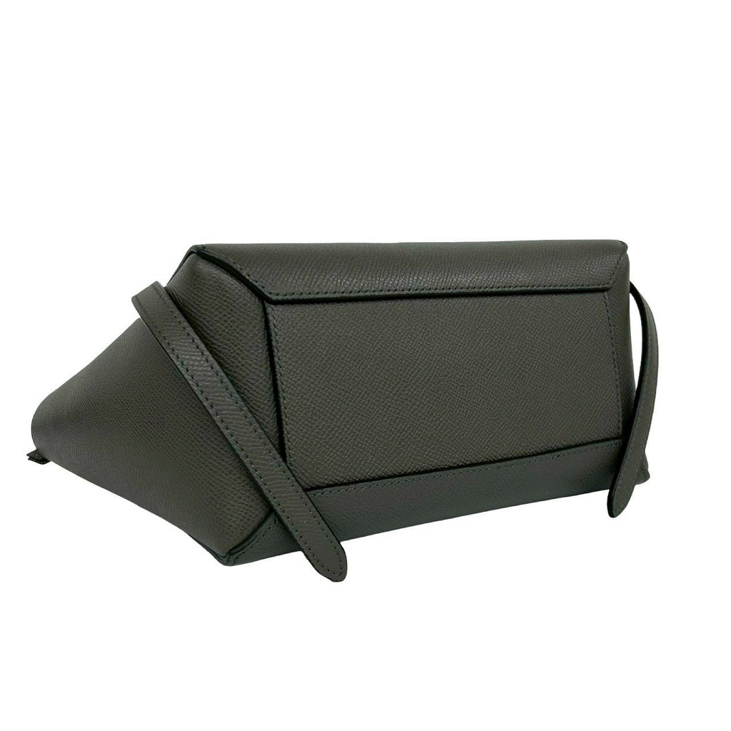 Celine Belt Bag Nano Leather 2-Way Mini Tote Gray — view 7