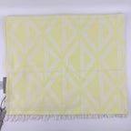 Dior Yellow Cotton Vintage Scarf — view 3