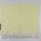 Dior Yellow Cotton Vintage Scarf