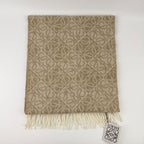 Loewe Anagram Beige le Cashmere Vintage Scarf — view 4