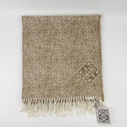 Loewe Anagram Beige le Cashmere Vintage Scarf — view 2